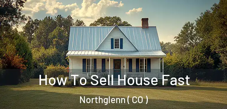  How To Sell House Fast Northglenn ( CO )