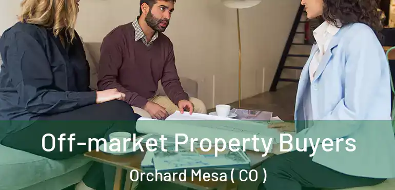  Off-market Property Buyers Orchard Mesa ( CO )