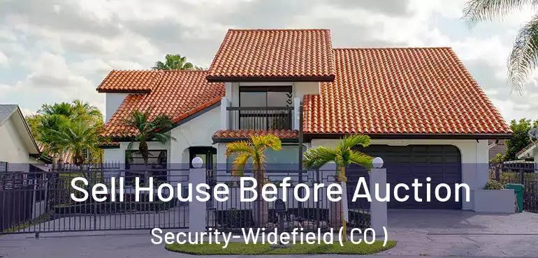  Sell House Before Auction Security-Widefield ( CO )