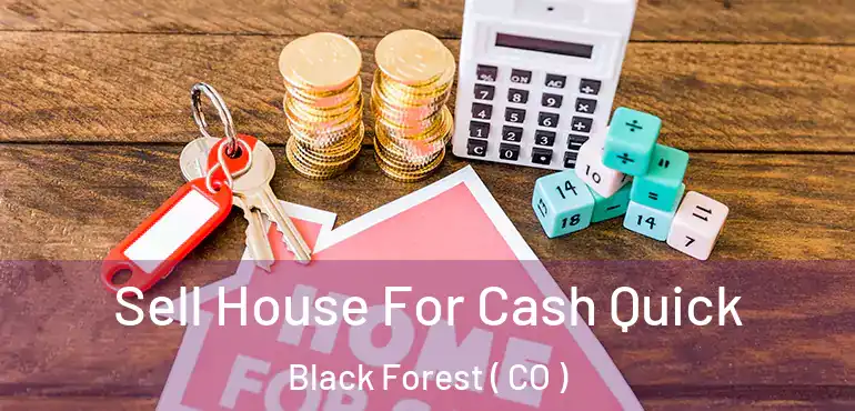  Sell House For Cash Quick Black Forest ( CO )