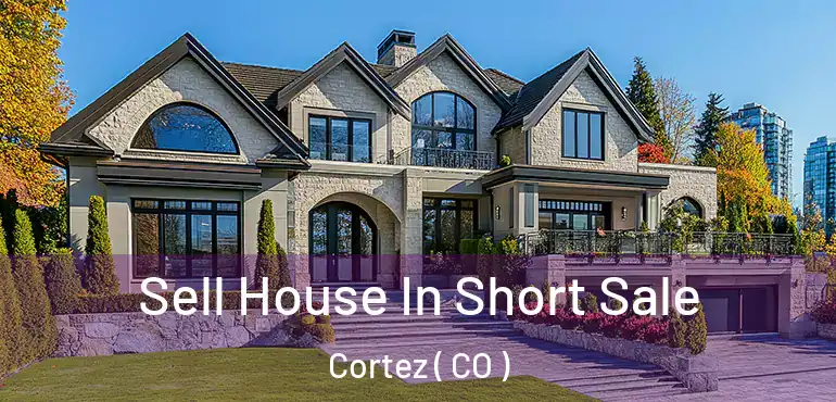  Sell House In Short Sale Cortez ( CO )