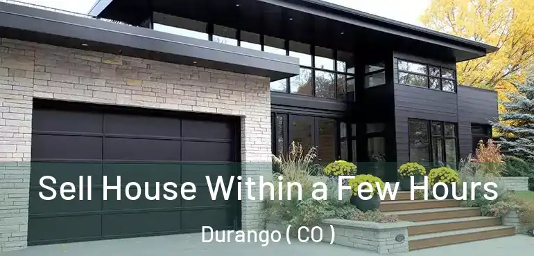  Sell House Within a Few Hours Durango ( CO )