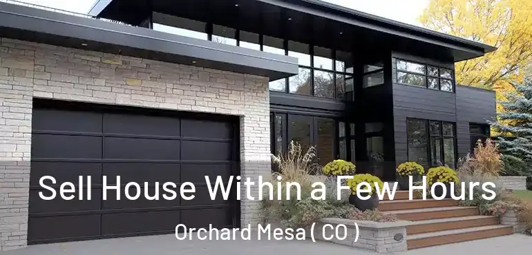  Sell House Within a Few Hours Orchard Mesa ( CO )