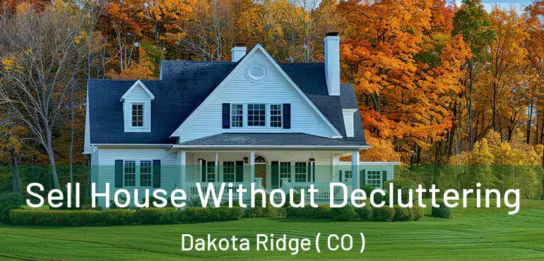  Sell House Without Decluttering Dakota Ridge ( CO )
