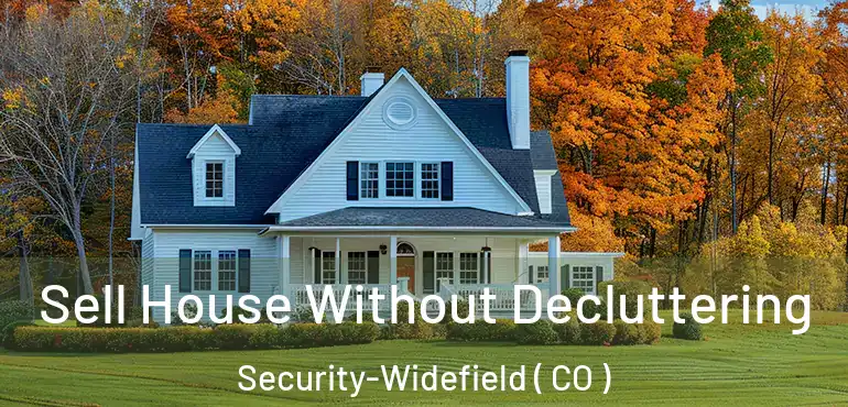  Sell House Without Decluttering Security-Widefield ( CO )