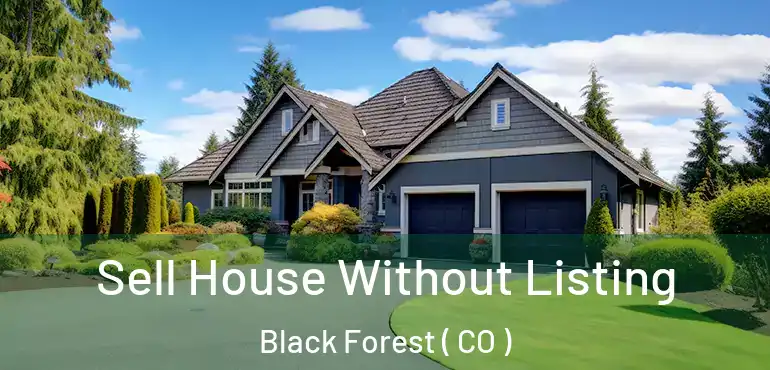  Sell House Without Listing Black Forest ( CO )