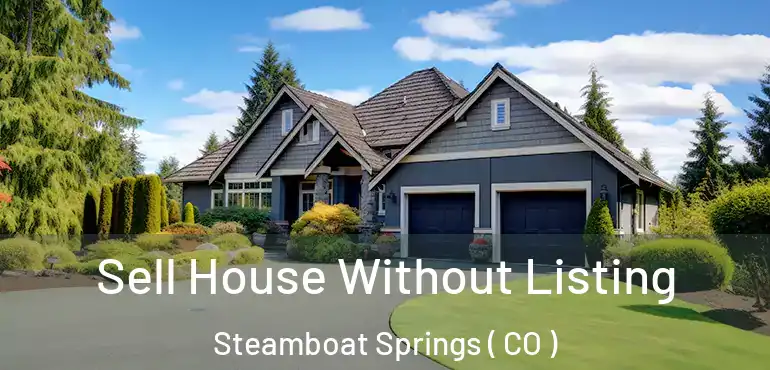  Sell House Without Listing Steamboat Springs ( CO )