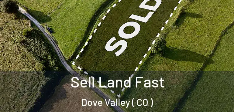  Sell Land Fast Dove Valley ( CO )