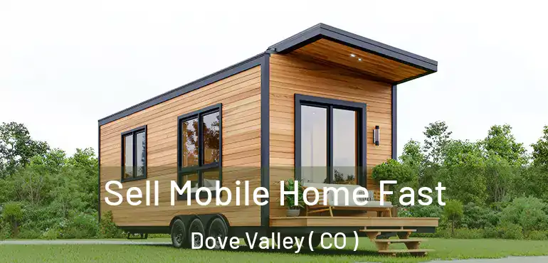  Sell Mobile Home Fast Dove Valley ( CO )