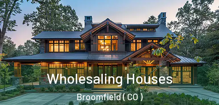  Wholesaling Houses Broomfield ( CO )