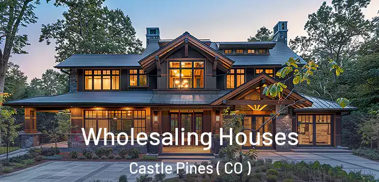  Wholesaling Houses Castle Pines ( CO )