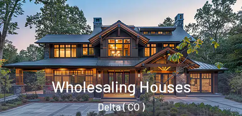  Wholesaling Houses Delta ( CO )