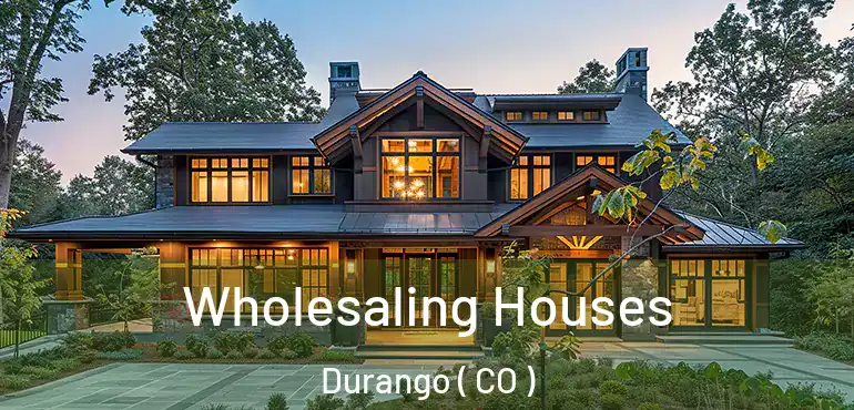  Wholesaling Houses Durango ( CO )